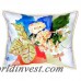 Betsy Drake Interiors Primrose Indoor/Outdoor Lumbar Pillow HUC1862